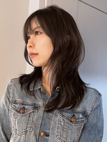 ジアン テラス(GIEN TERRASSE)&nbsp;ハッシュカットニュアンスレイヤー韓国レイヤー/岸本