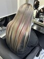 ヘアーデザイン ジェルム(Hair Design germe)&nbsp;・BLACKPINKメッシュ・好みの色はdmでオーダーメイドになります