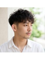 スープレックス ヘアーデザイン(SOUPREX HAIR DESIGN) SOUPREX大人メンズ　ツーブロックワンカールパーマ　20代　30代