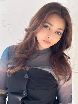 ラフィス ヘアーコロナ 河原町店(La fith hair corona) 【La fith】ゆるふわヘア×センターバング×ショコラブラウン