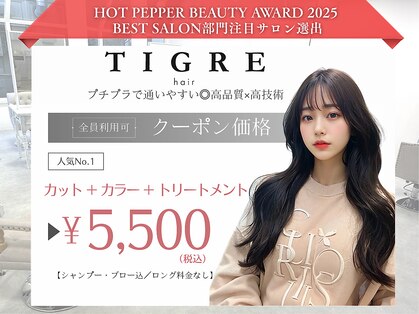 ティグルフォーヘア(TIGRE for hair)の写真