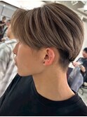 韓国風ミルクティーグレージュカラーベージュブラウン
