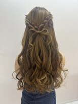 ルート(Ru-t)&nbsp;リボンハーフアップ