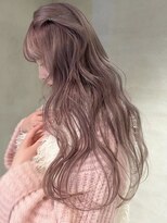 ペレ アネックス 大阪梅田茶屋町店(PELE ANNEX)&nbsp;くびれヘア/アプリコットオレンジ/夏のヘアアレンジ/梅田