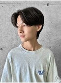 _men'sナチュラルウルフセンターパート_souta
