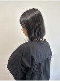 透けカラー黒髪×大人ボブボブ×エイジングケア20代30代40代50代