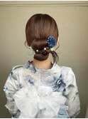 浴衣着付け＋ヘアセット