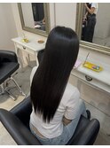 "艶髪"髪質改善ストレート