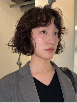 ナヌーク シブヤ(nanuk shibuya) ボブ/ボブパーマ/くせ毛風パーマ/ミニボブ