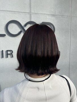 ループ(LOOP) ピンクブラウンボブカット