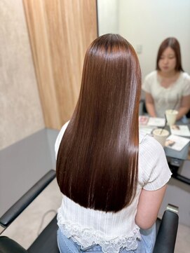 プレバイイオエ 三宮店(pre. by ioe) 髪質改善/ココアベージュ/小顔カット/縮毛矯正/レイヤーカット
