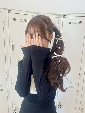 アーチバイケンジ(arch by kenje) 推し活ヘアアレンジ