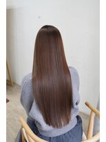 アリー 原宿 表参道(ALLY)&nbsp;ALLY稲木 髪質改善×ブリーチなしグレージュカラー