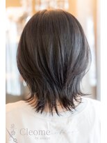 クレオメ 田町店(Cleome) ♪黒髪似合わせカットデジタルパーマ小顔ココアベージュ薄め前髪