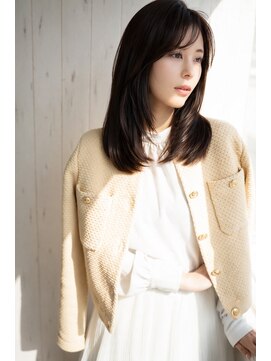 ユニ バイ ミリィ 四日市(uni by mily) 春ブラウン×髪質改善ケラチントリートメント