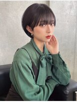 ボンドストーリー 那覇おもろまち店(Bond Story)&nbsp;大人マッシュショート×オフブラック