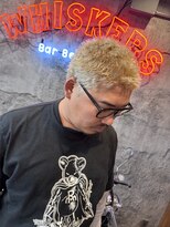 ウィスカーズ(Whiskers)&nbsp;ドリルパーマ×ハイトーン