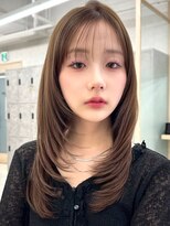 アッシュ 洋光台店(Ash)&nbsp;洋光台レイヤーカット顔周りダブルカラー白髪ぼかしハイライト