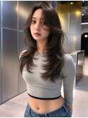 「顔周りレイヤー/ワンカールで決まる韓国レイヤー