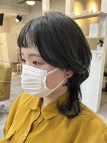 タイズ(TIES)&nbsp;ウルフカット♪/ダークオリーブ♪/TIES千歳烏山/トーコ