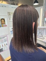 ハナビ(hanabi)&nbsp;50代/髪質改善縮毛矯正/エイジング毛/明るい白髪染め