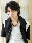 ダークアッシュ大人サーフカールメンズショートa小山20代30代