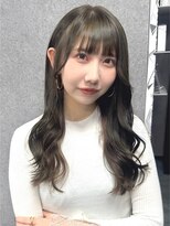 アンド ティグル クマモト(&.TIGRE KUMAMOTO)&nbsp;オリーブグレージュ/韓国巻き/艶髪