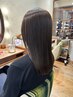 【サラッと髪質改善】似合わせカット+髪質改善カラー+潤いケア¥18700