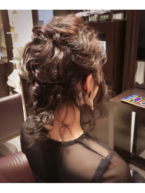 ヘアアレンジ　ヘアセット(担当ハギワラマキ)