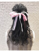 【新宿 Olive’s by neolive】ハーフアップアレンジ