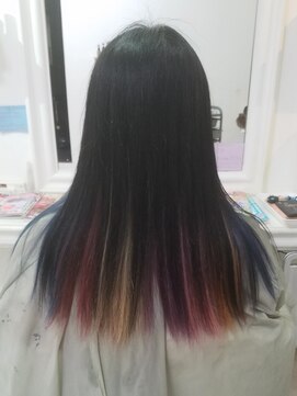 ホワイトスペース(whitespace) インナーレインボーカラー