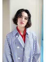 シアン 栄店(CYAN.)&nbsp;【CYAN.】ノンブローパーマ×ボブ