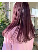 violet pink color◎杉浦 恵