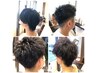 【漢磨きプラン】メンズカット＋眉カット＋クイックスパ￥5940