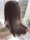 ★岡田有加★20代30代/艶感シルキーベージュカラー