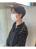 透ける前髪☆shortスタイル