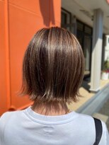 エルベ 千波店(elve) 夏カラー ハイライト