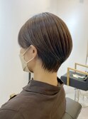 丸みマッシュショート◯骨格補正