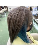 ゼロ(Zero)&nbsp;大人可愛い20代30代40代小顔インナーカラー