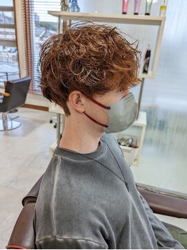 ヴァンメンズ(VAN MEN'S) くせ毛風ツイストスパイラル(VAN MEN 山口真吾)