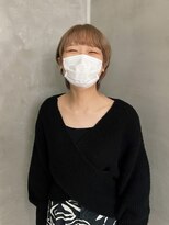 テトヘアー(teto hair) ベージュ マッシュウルフ