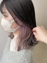 オウルヘアー(Owl hair) パールラベンダー/イヤリングカラー/ミディアム