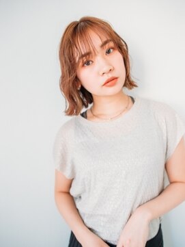 ヘアアンドリラクゼーション シャッセ(Hair&Relaxation SASE) 切りっぱなしボブ