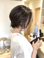 スプレンド センター南(SPLENDO hair nail supply&co.) ハイライトカラー/ ハンサムショート/グレージュカラー