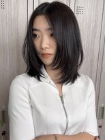 ヨロ 小岩(YOLO) ハイライトショートヘアダブルカラーイルミナカラーオージュア