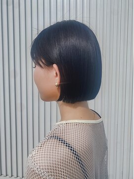 アート ヘア アップップ(ART HAIR UP-PU) 艶髪ショート切りっぱなしボブ×透明感カラー×アッシュ