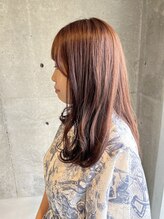 クレーデヘアーズ 井口店(Crede hair's) pink beige×ゆるふわ