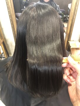 アンフィサンクミル 銀座(AnFye cinq mille) 【髪質改善】ジュエリーシステム×【縮毛矯正】【髪質改善】