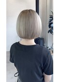 【 StarT】ホワイトベージュ・ボブ・切りっぱなし