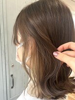 シュシュバイジャガラ 千葉駅北口店(chou chou byJAGARA)&nbsp;インナーカラー×ベージュ【chou chou千葉・千葉駅】